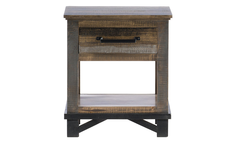 Loft Brown End Table